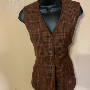 Ellen Tracy vest vtg